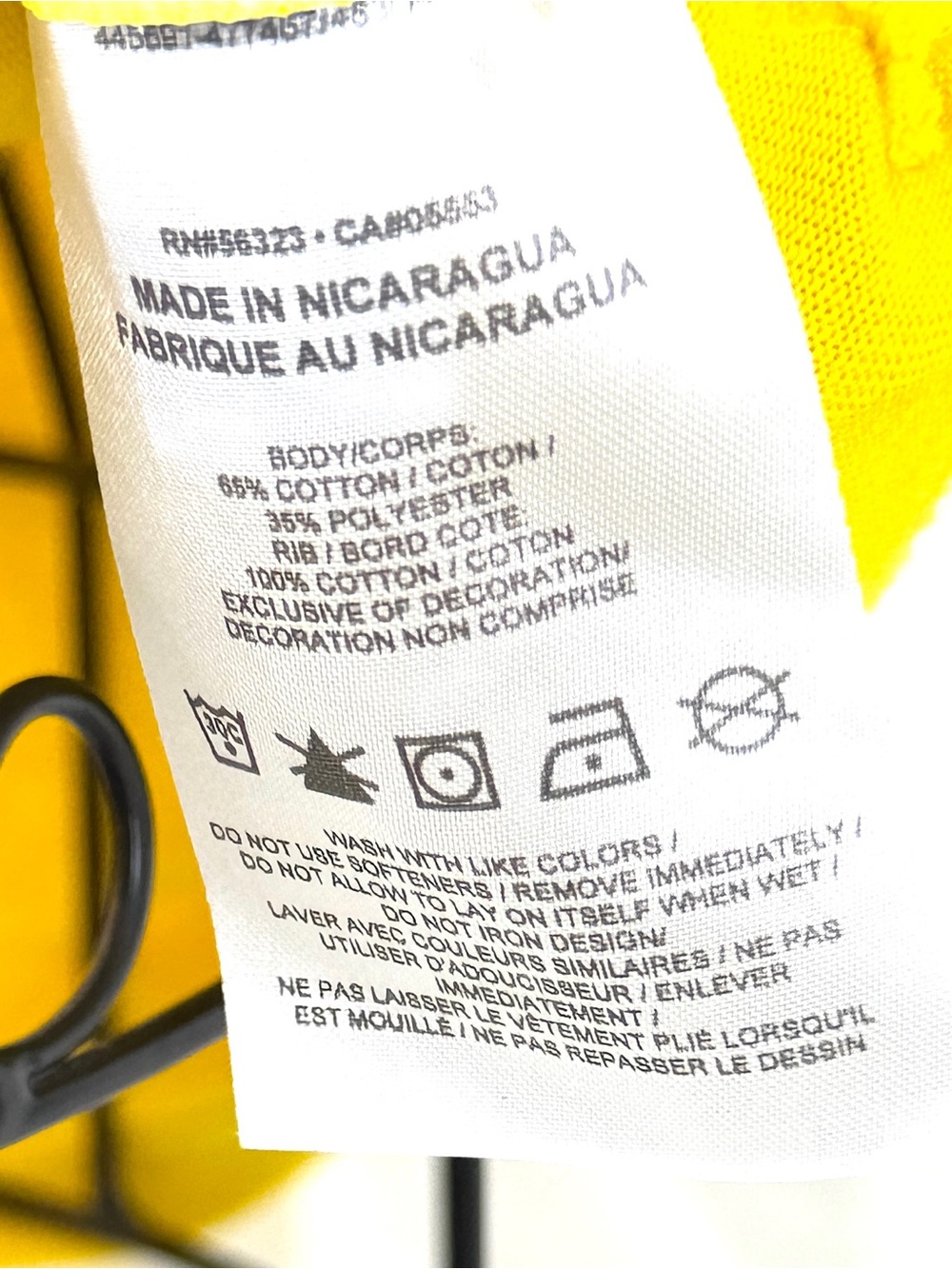 Nike Women's Bright Yellow Short-Sleeve Dri-FIT Tee - Picture 7 of 7